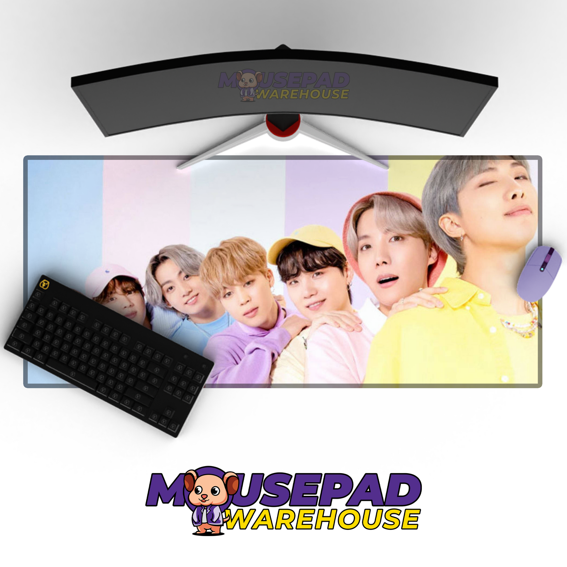 BTS V5 Mousepad Mockup