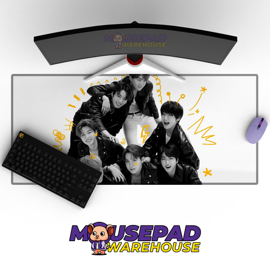 BTS V6 Mousepad Mockup