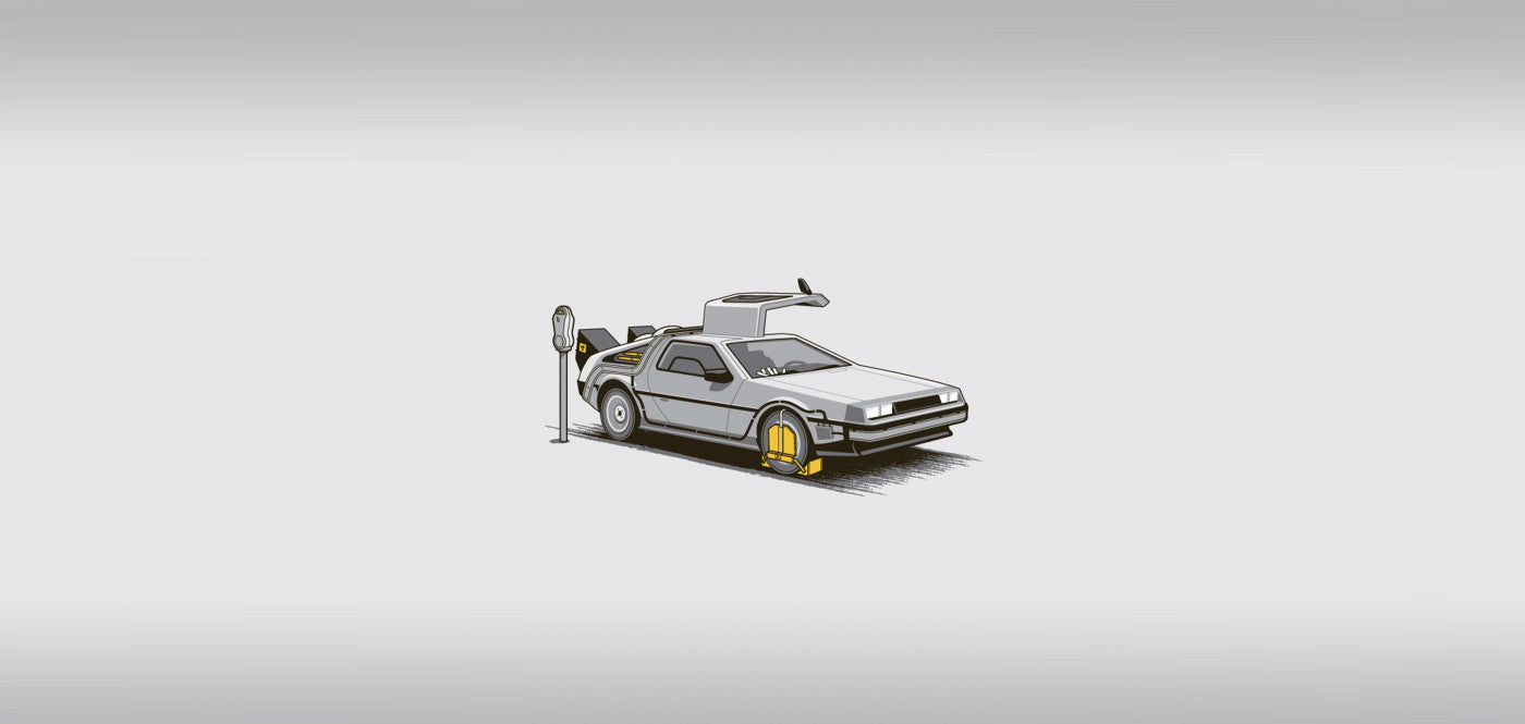 Back to the Future V10 Mousepad