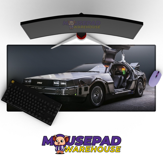 Back to the Future V11 Mousepad Mockup