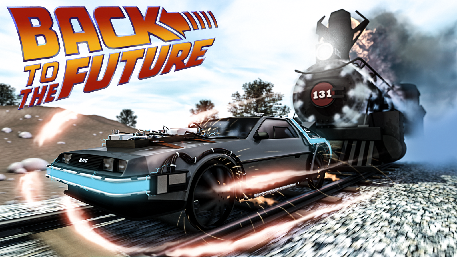 Back to the Future V12 Mousepad
