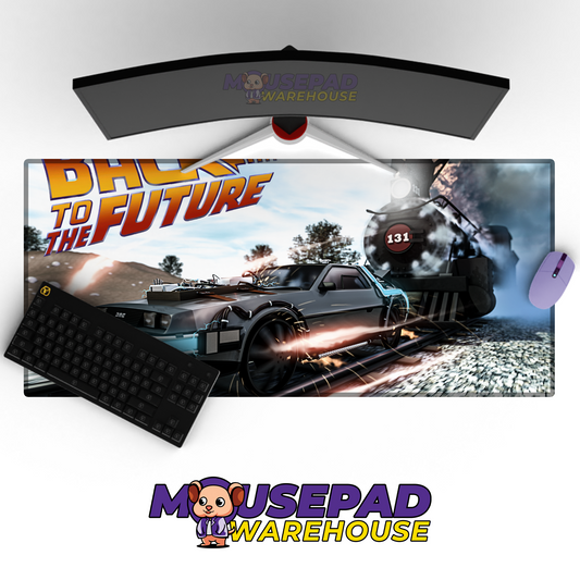 Back to the Future V12 Mousepad Mockup