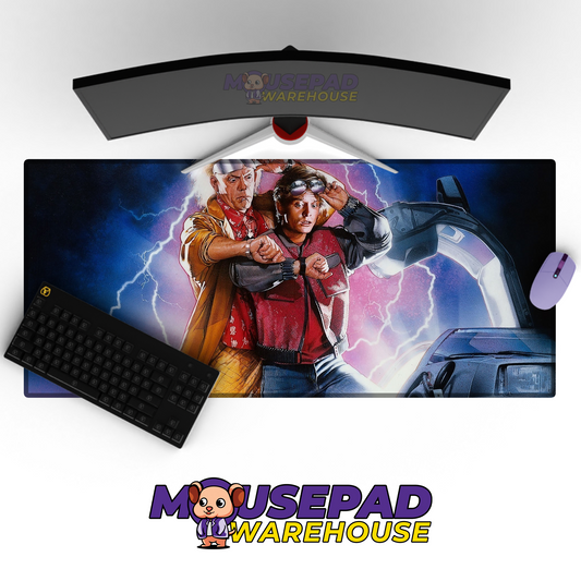 Back to the Future V13 Mousepad Mockup