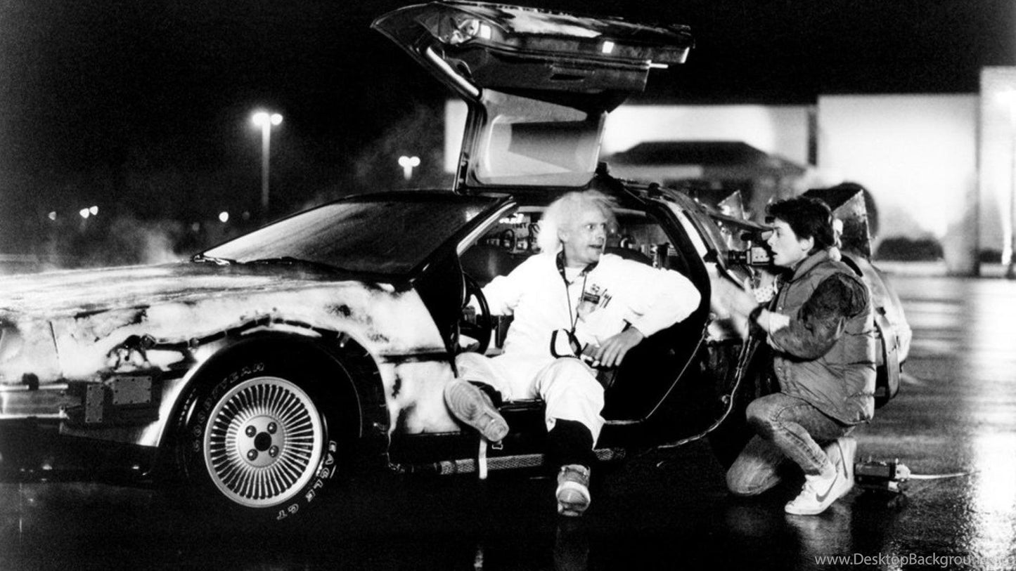 Back to the Future V14 Mousepad