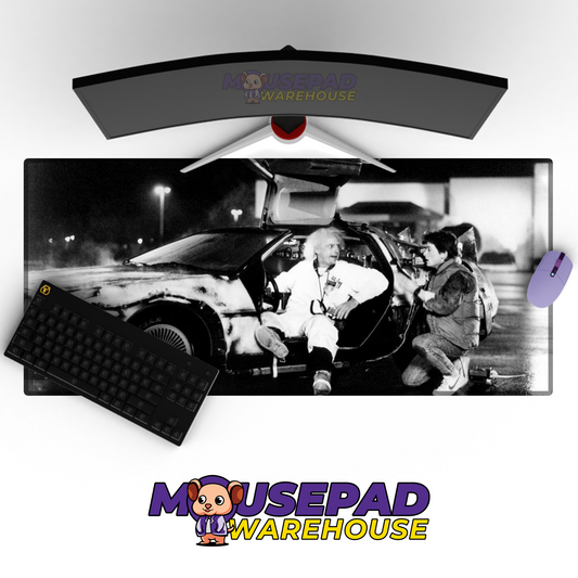 Back to the Future V14 Mousepad Mockup