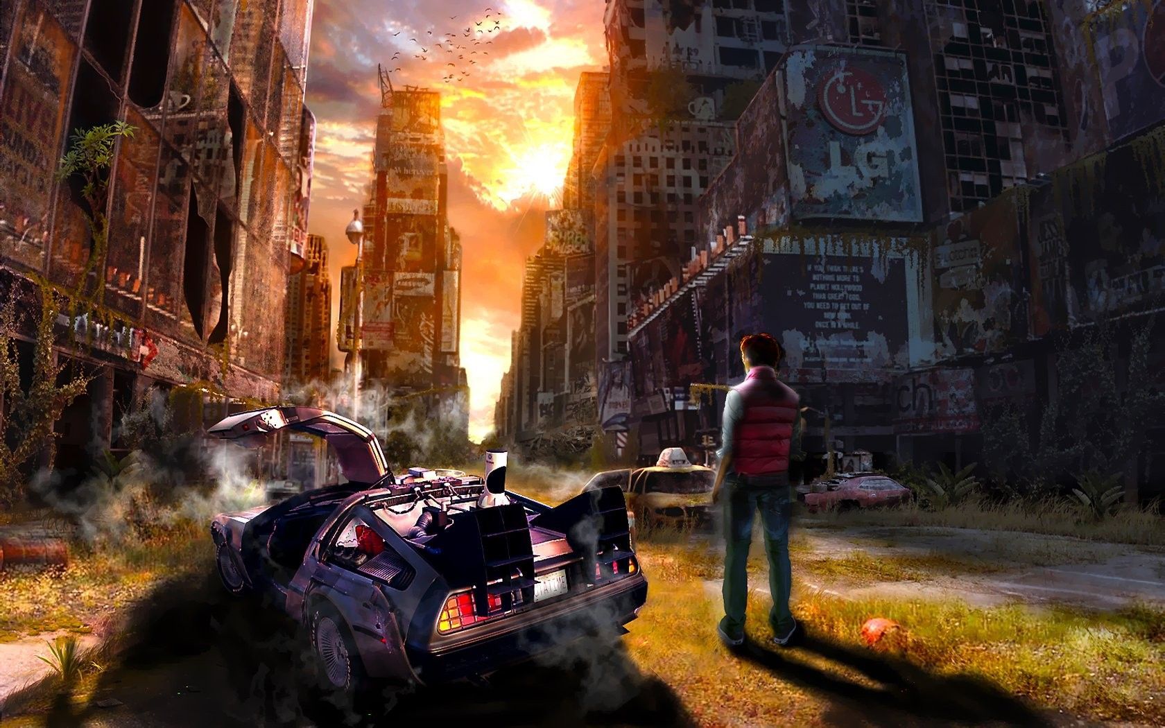 Back to the Future V15 Mousepad