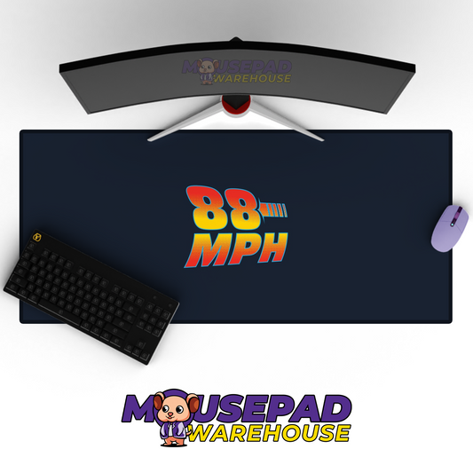 Back to the Future V16 Mousepad Mockup