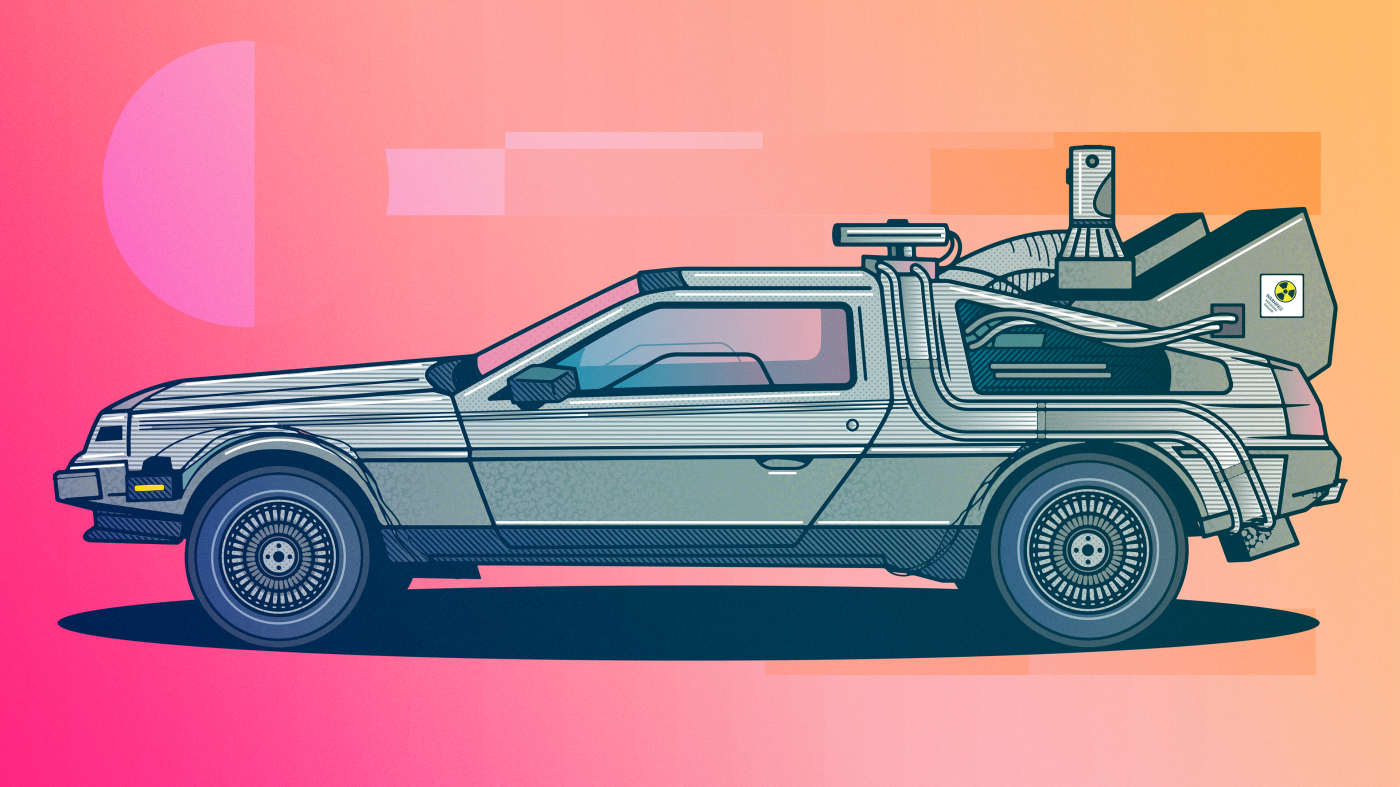 Back to the Future V17 Mousepad