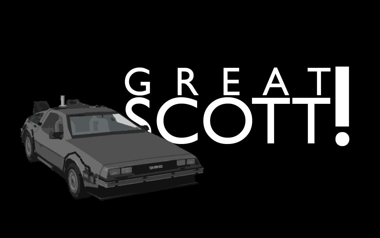 Back to the Future V18 Mousepad