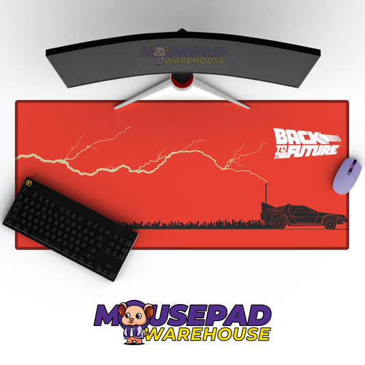 Back to the Future V19 Mousepad Mockup