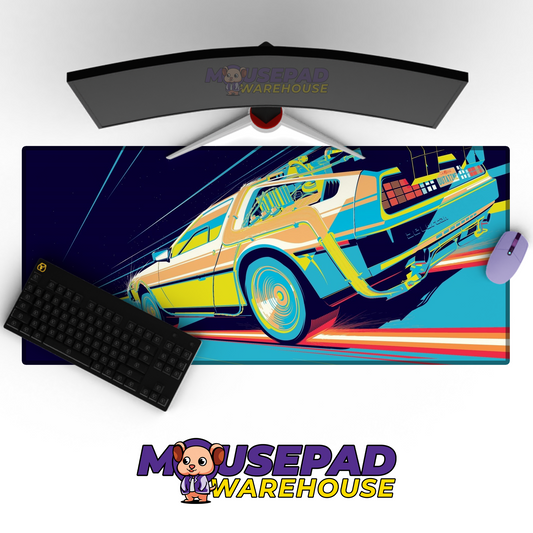 Back to the Future V1 Mousepad Mockup