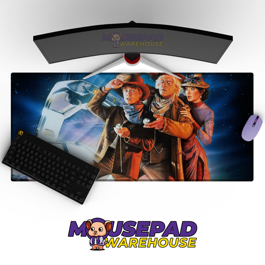 Back to the Future V20 Mousepad Mockup