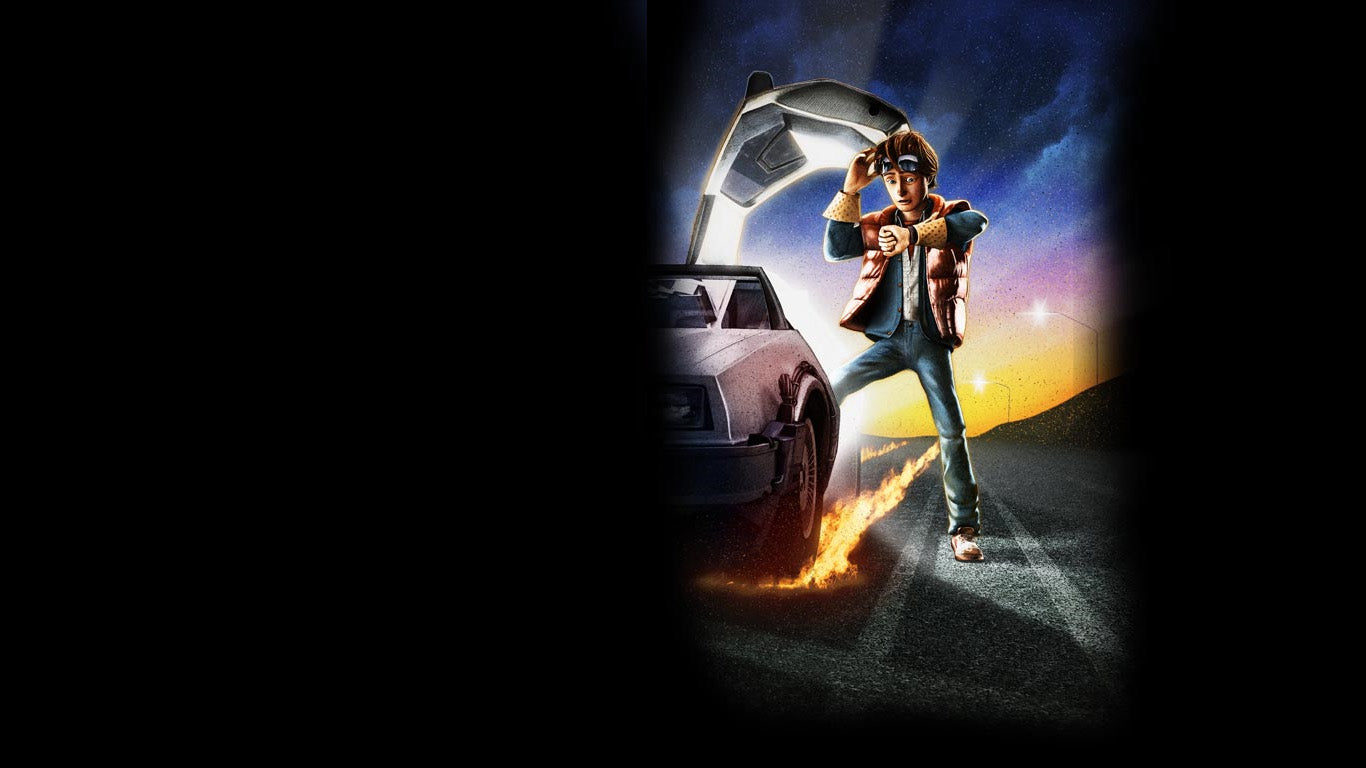Back to the Future V21 Mousepad