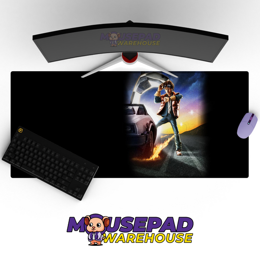 Back to the Future V21 Mousepad Mockup