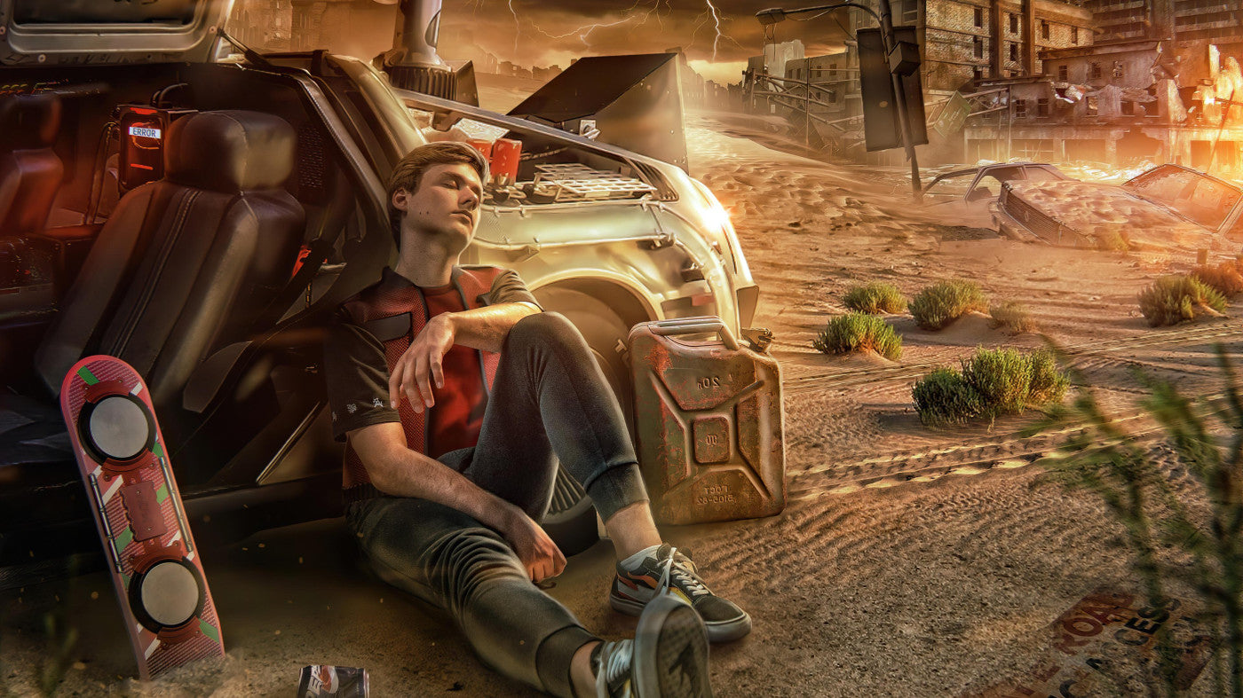 Back to the Future V22 Mousepad