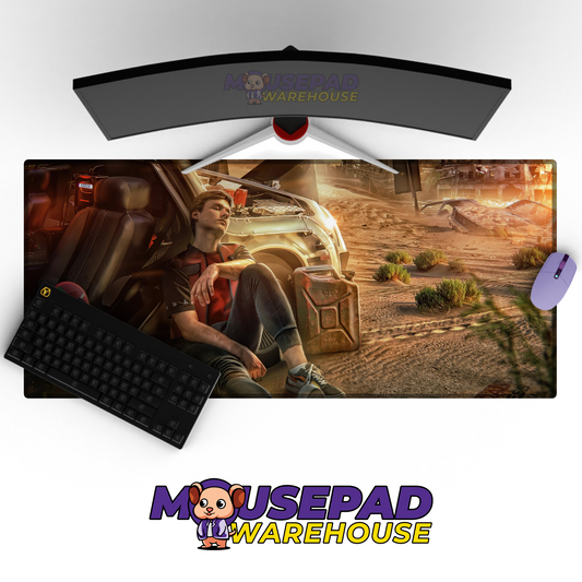 Back to the Future V22 Mousepad Mockup