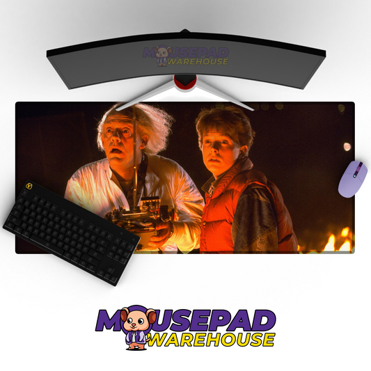Back to the Future V24 Mousepad Mockup