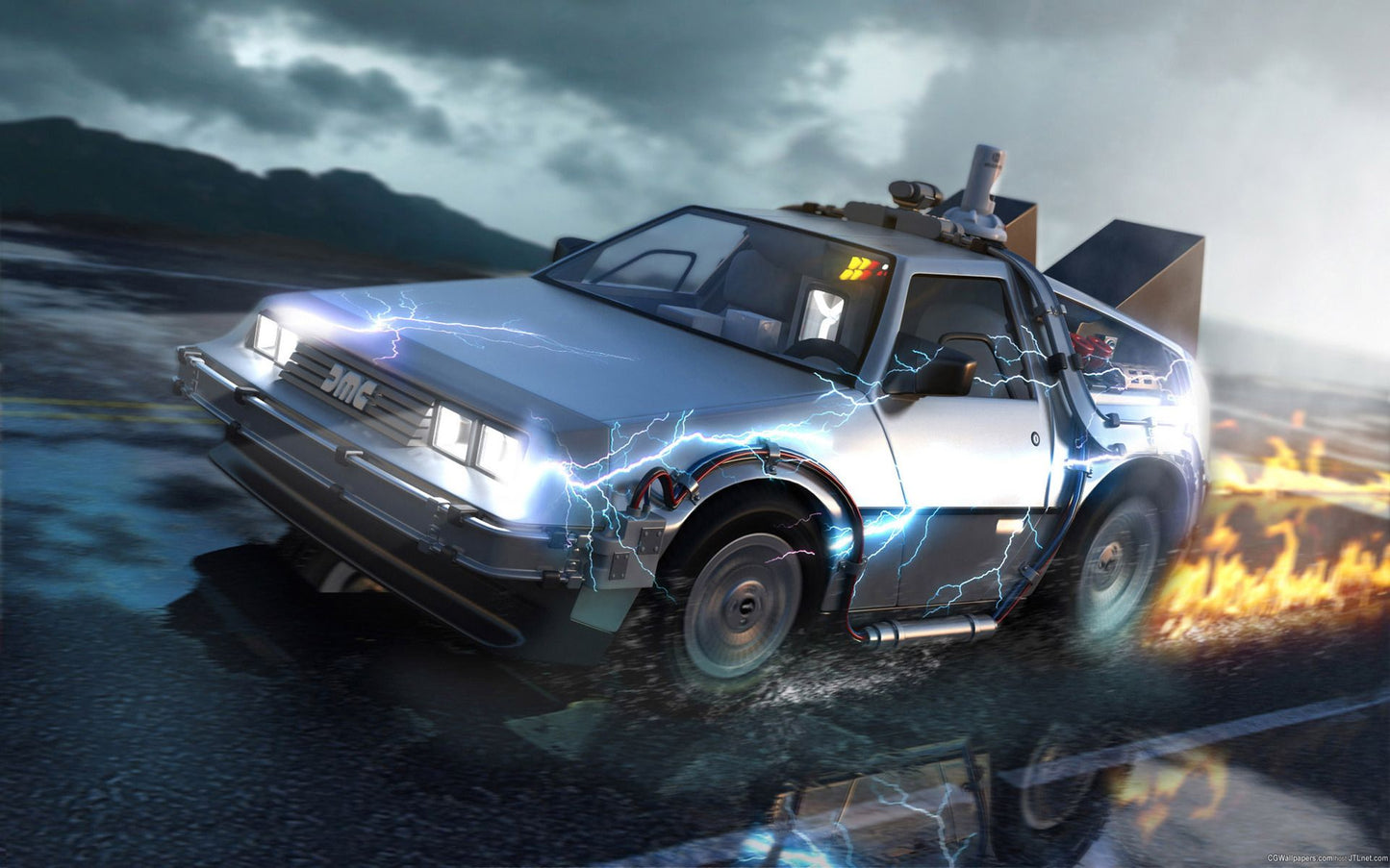 Back to the Future V26 Mousepad