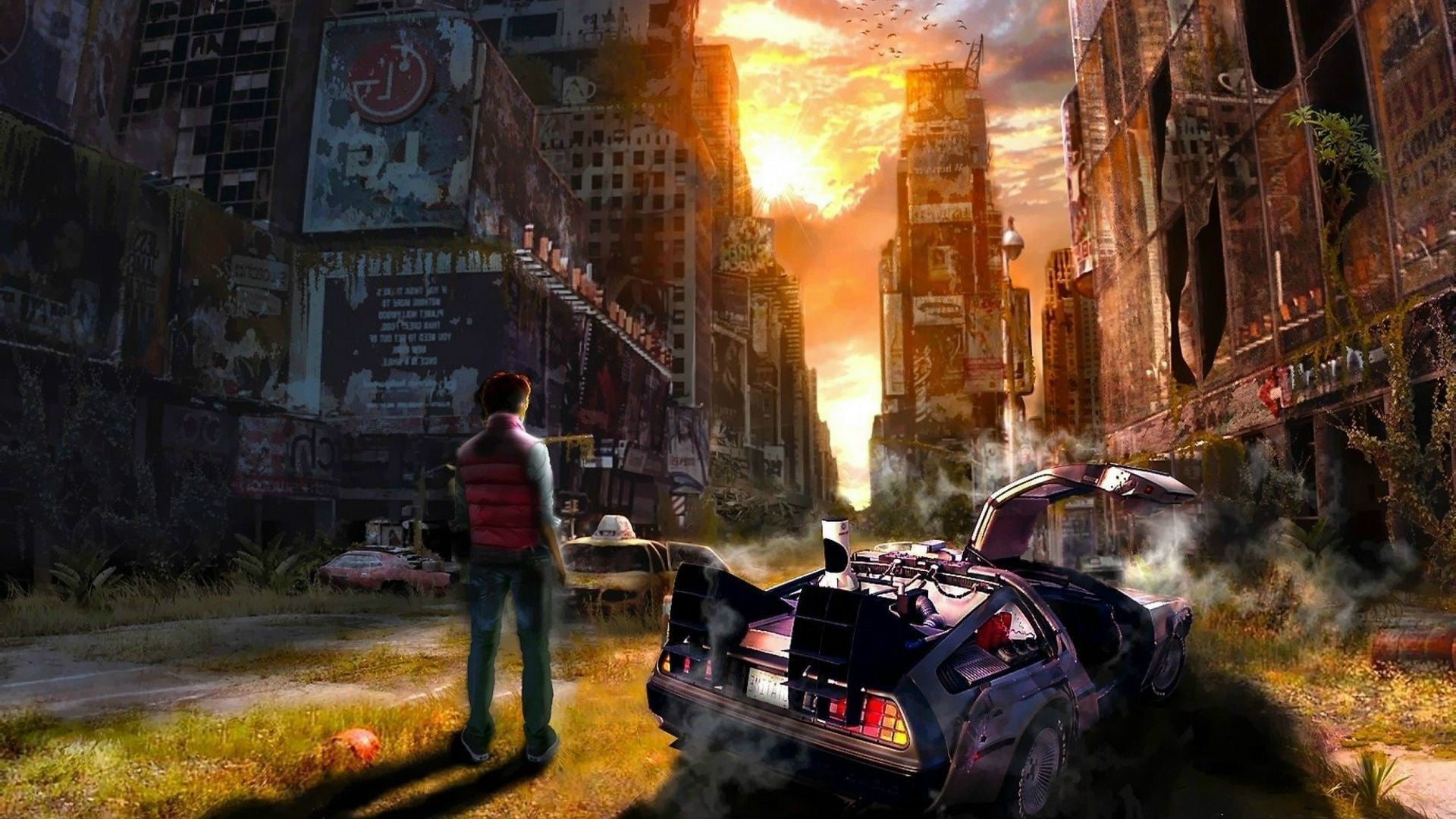 Back to the Future V27 Mousepad