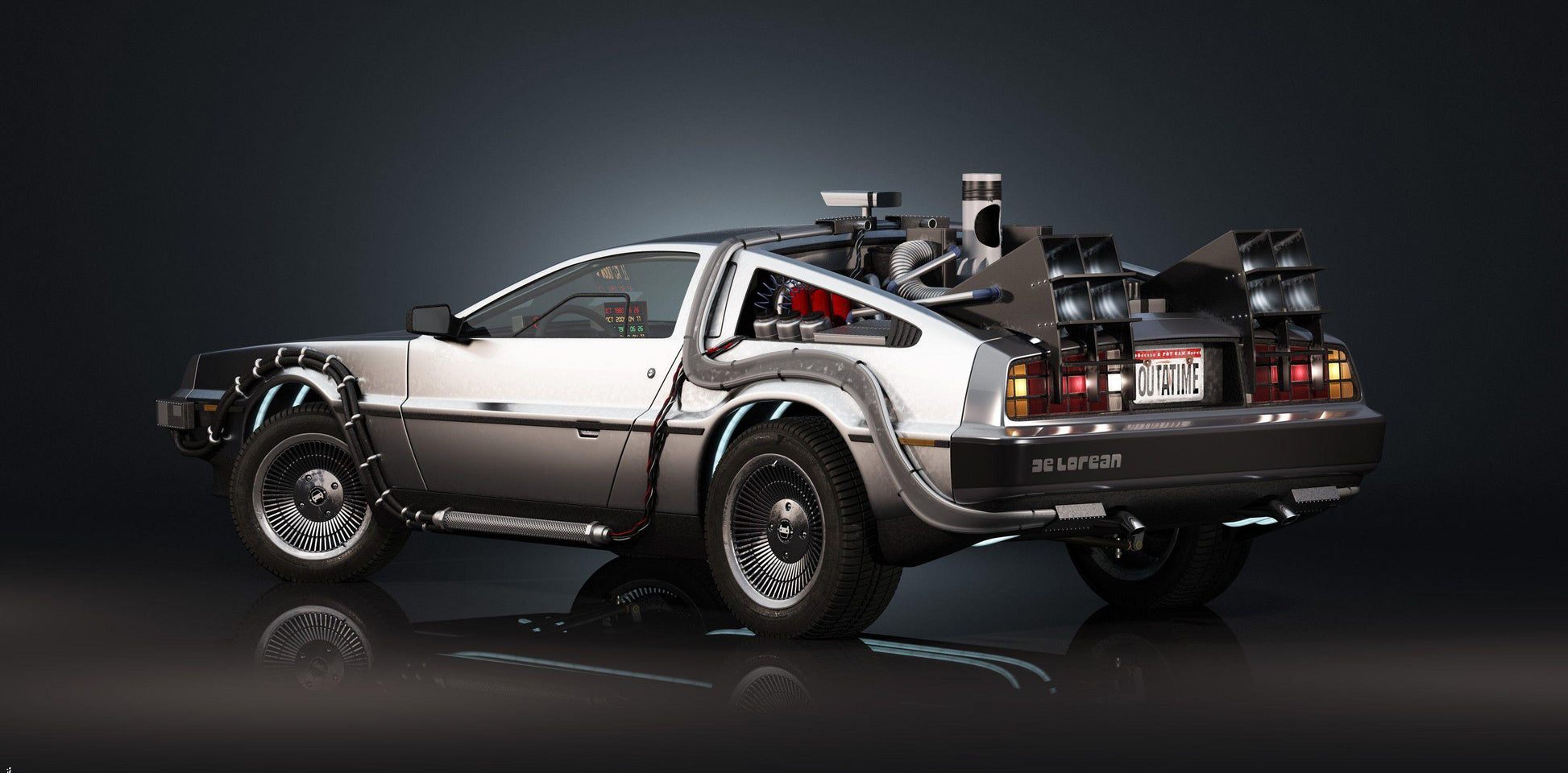Back to the Future V32 Mousepad