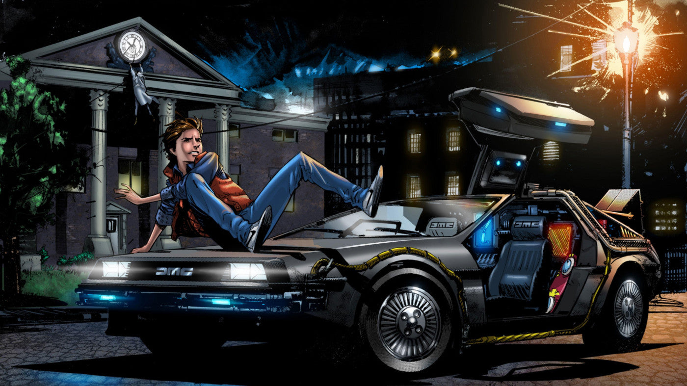 Back to the Future V34 Mousepad