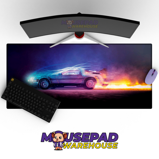 Back to the Future V35 Mousepad Mockup