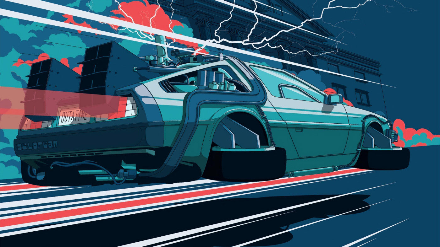 Back to the Future V36 Mousepad