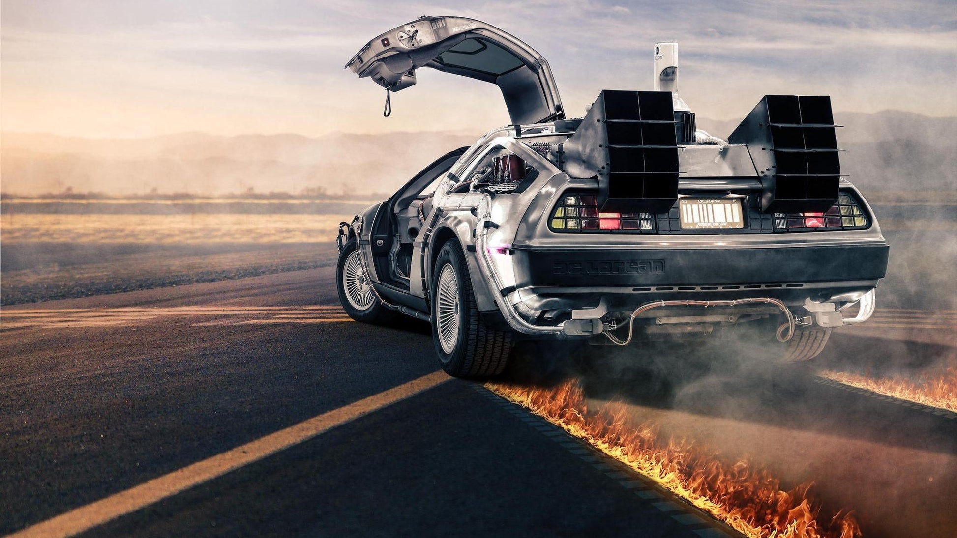 Back to the Future V38 Mousepad