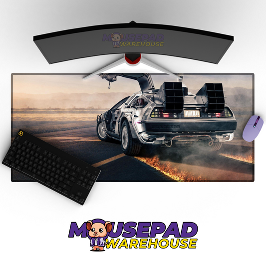 Back to the Future V38 Mousepad Mockup