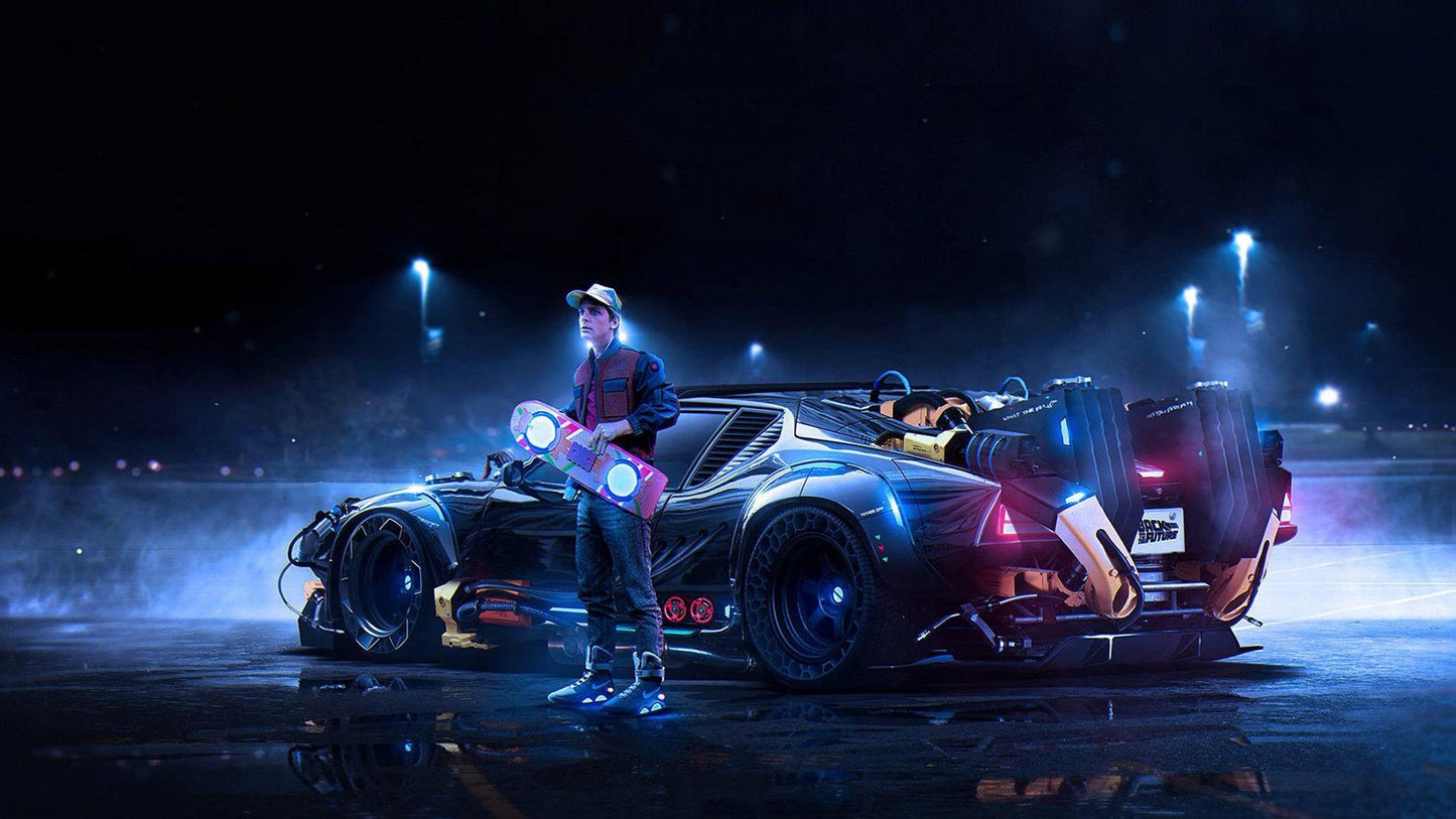 Back to the Future V39 Mousepad