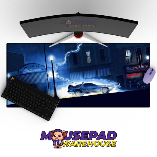 Back to the Future V3 Mousepad Mockup