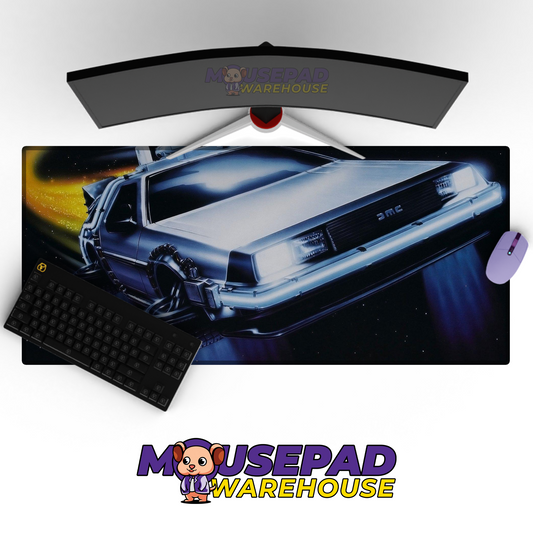 Back to the Future V40 Mousepad Mockup