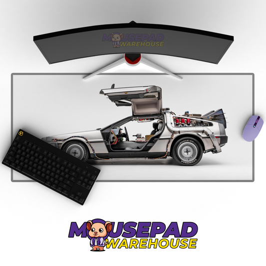 Back to the Future V41 Mousepad Mockup