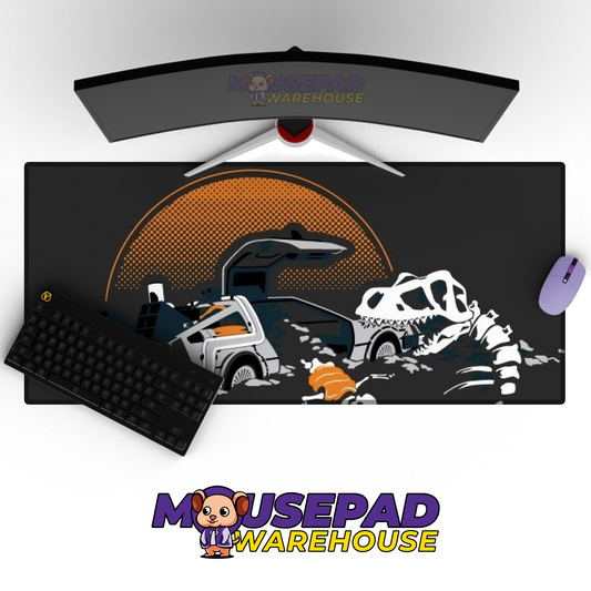 Back to the Future V42 Mousepad Mockup