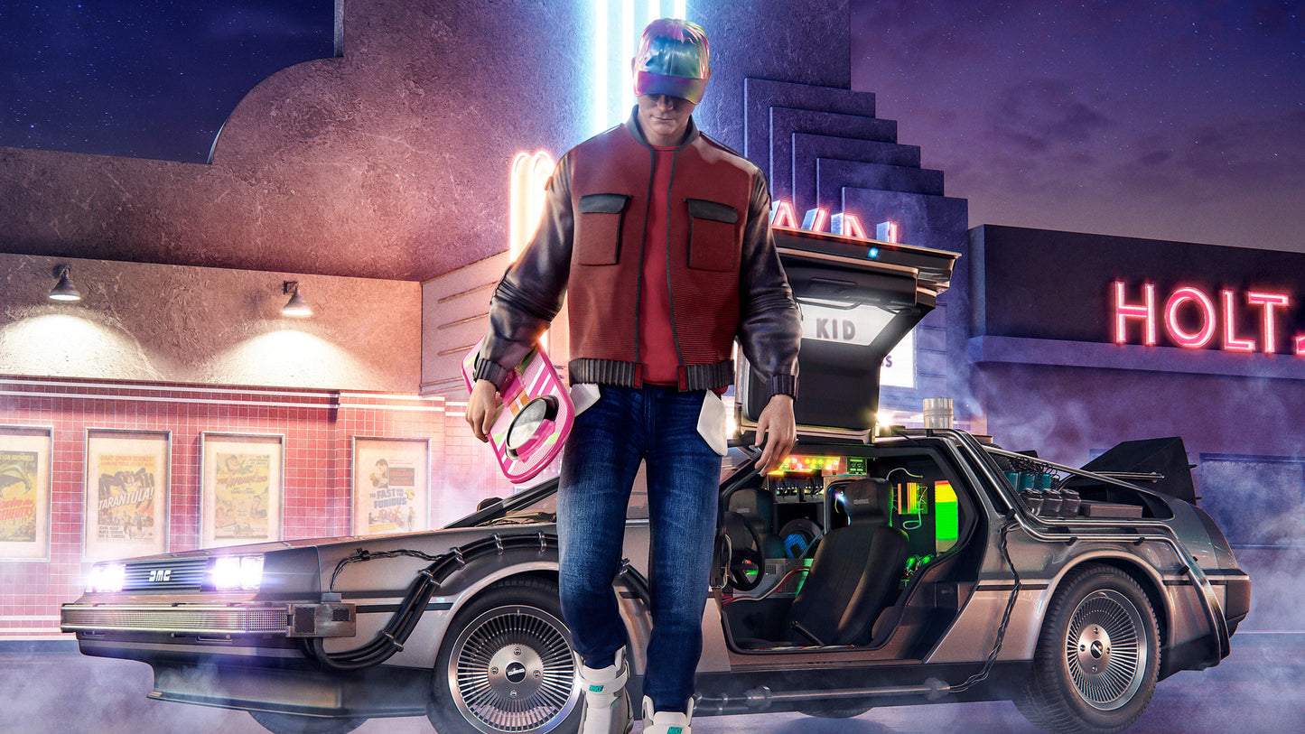 Back to the Future V4 Mousepad