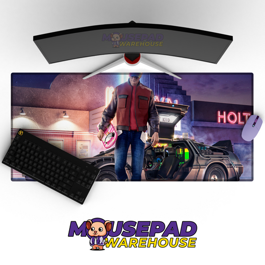 Back to the Future V4 Mousepad Mockup