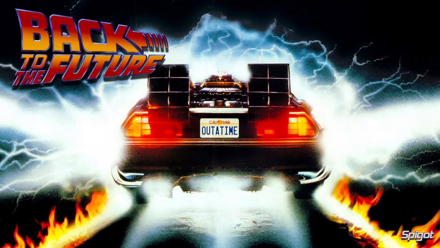 Back to the Future V5 Mousepad