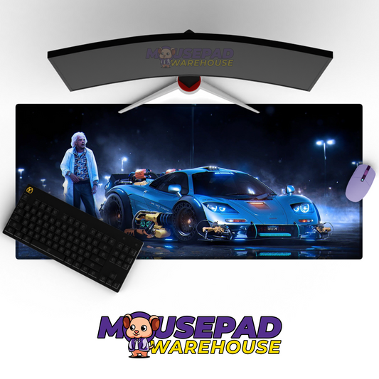 Back to the Future V7 Mousepad Mockup