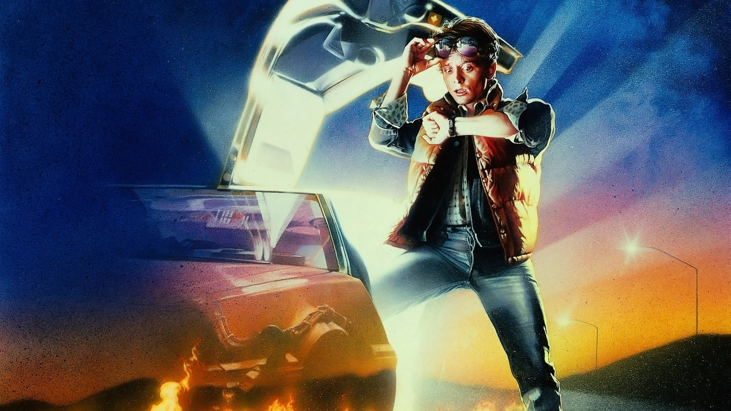 Back to the Future V9 Mousepad
