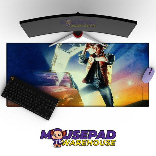 Back to the Future V9 Mousepad Mockup