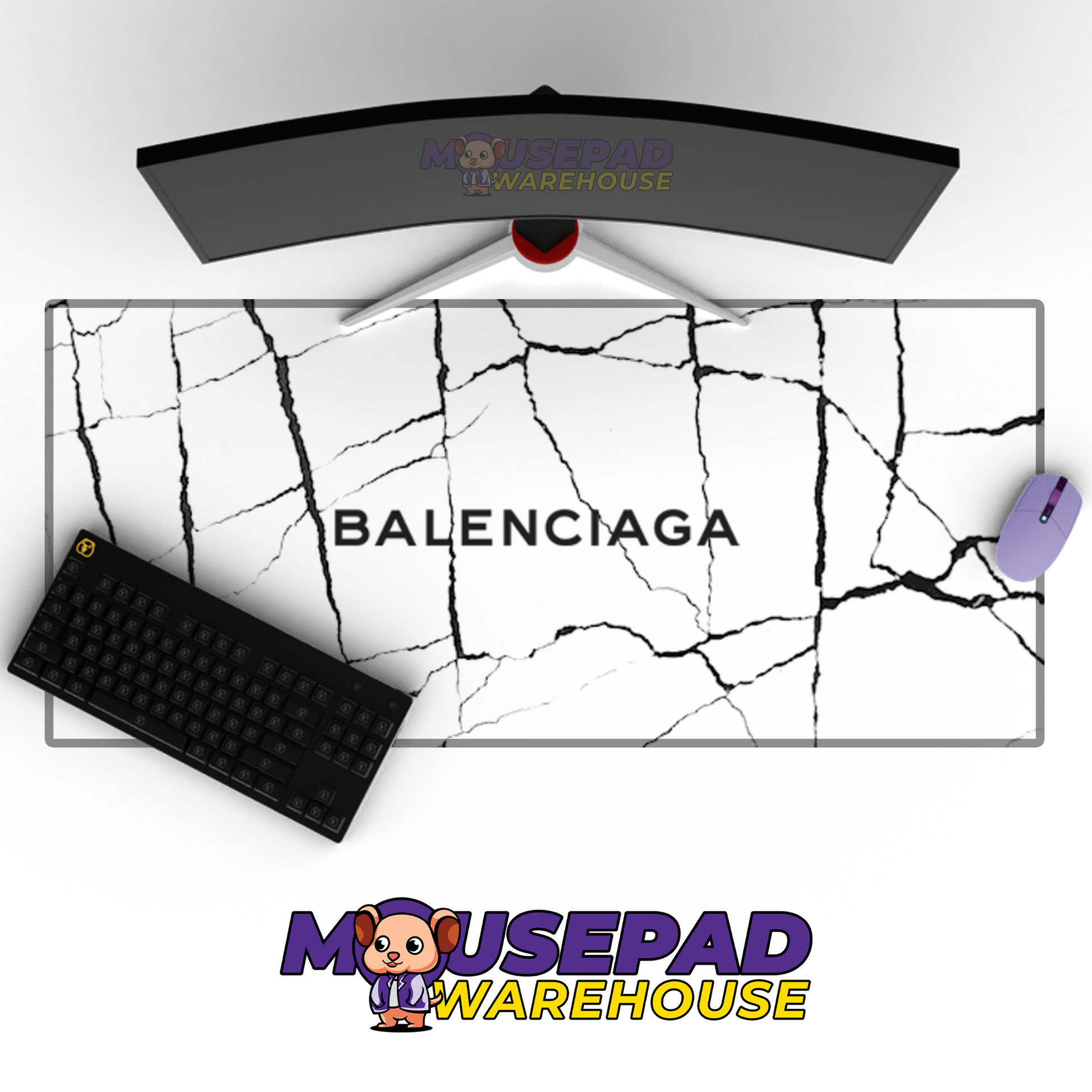 Balenciaga V10 Mousepad Mockup