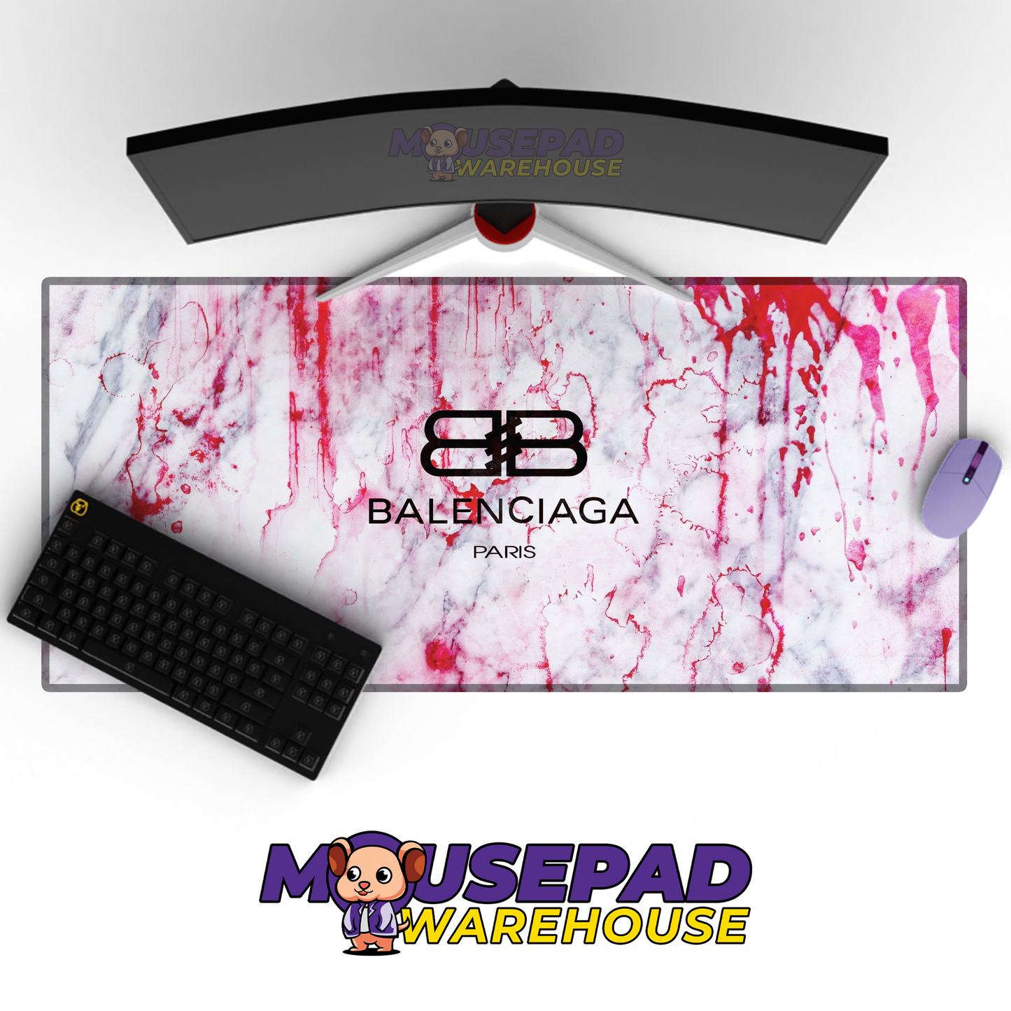 Balenciaga V13 Mousepad Mockup