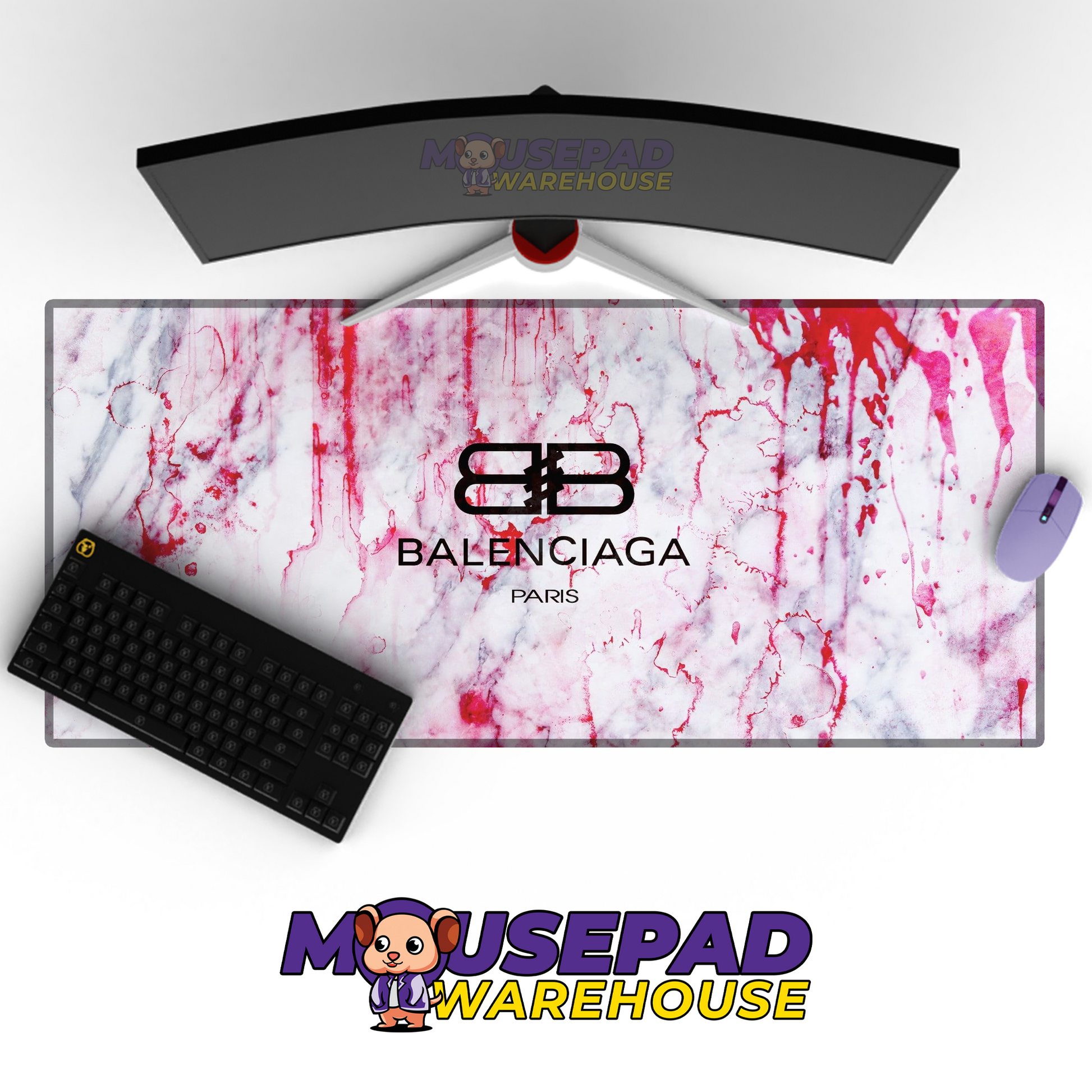 Balenciaga V13 Mousepad Mockup