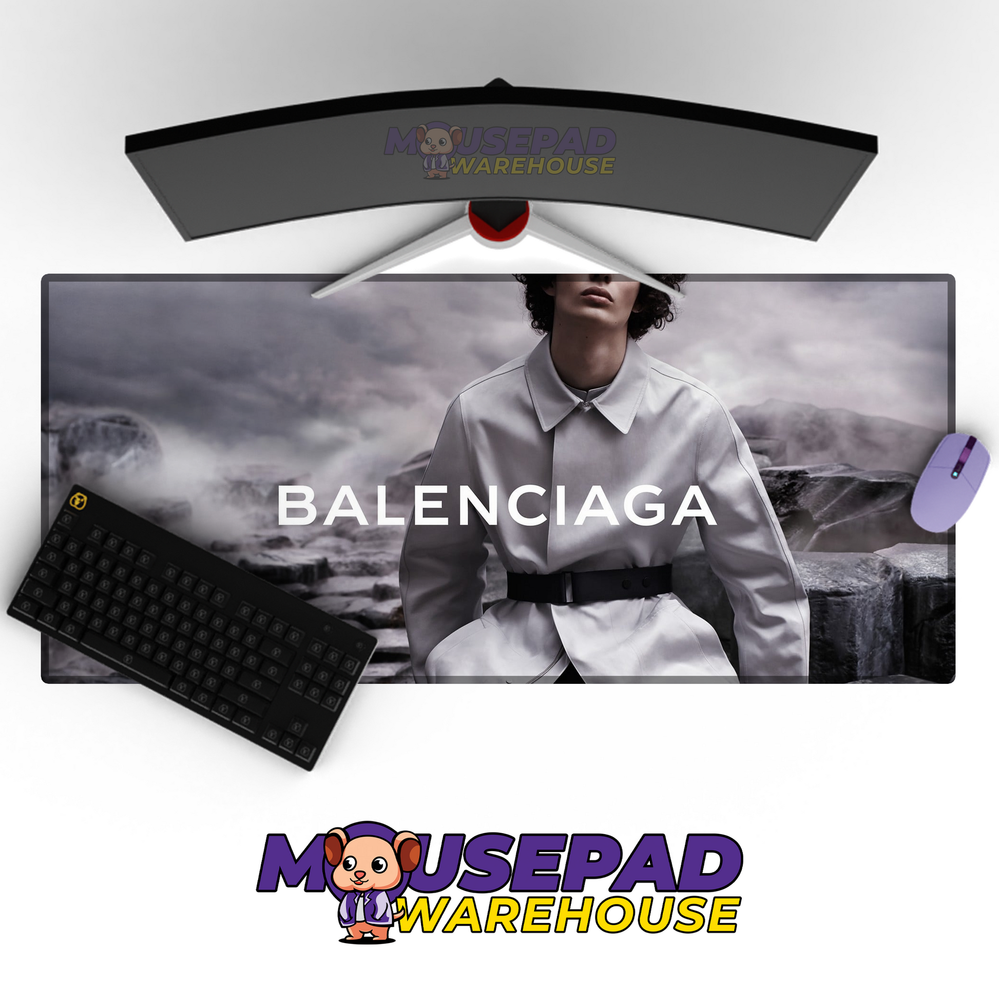 Balenciaga V14 Mousepad Mockup