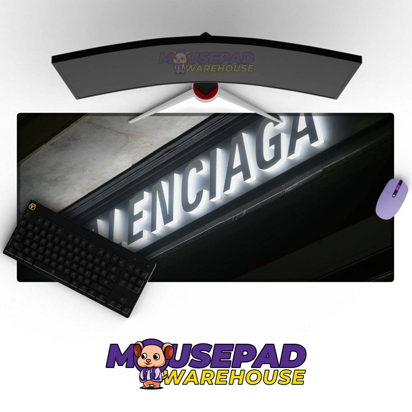 Balenciaga V15 Mousepad Mockup