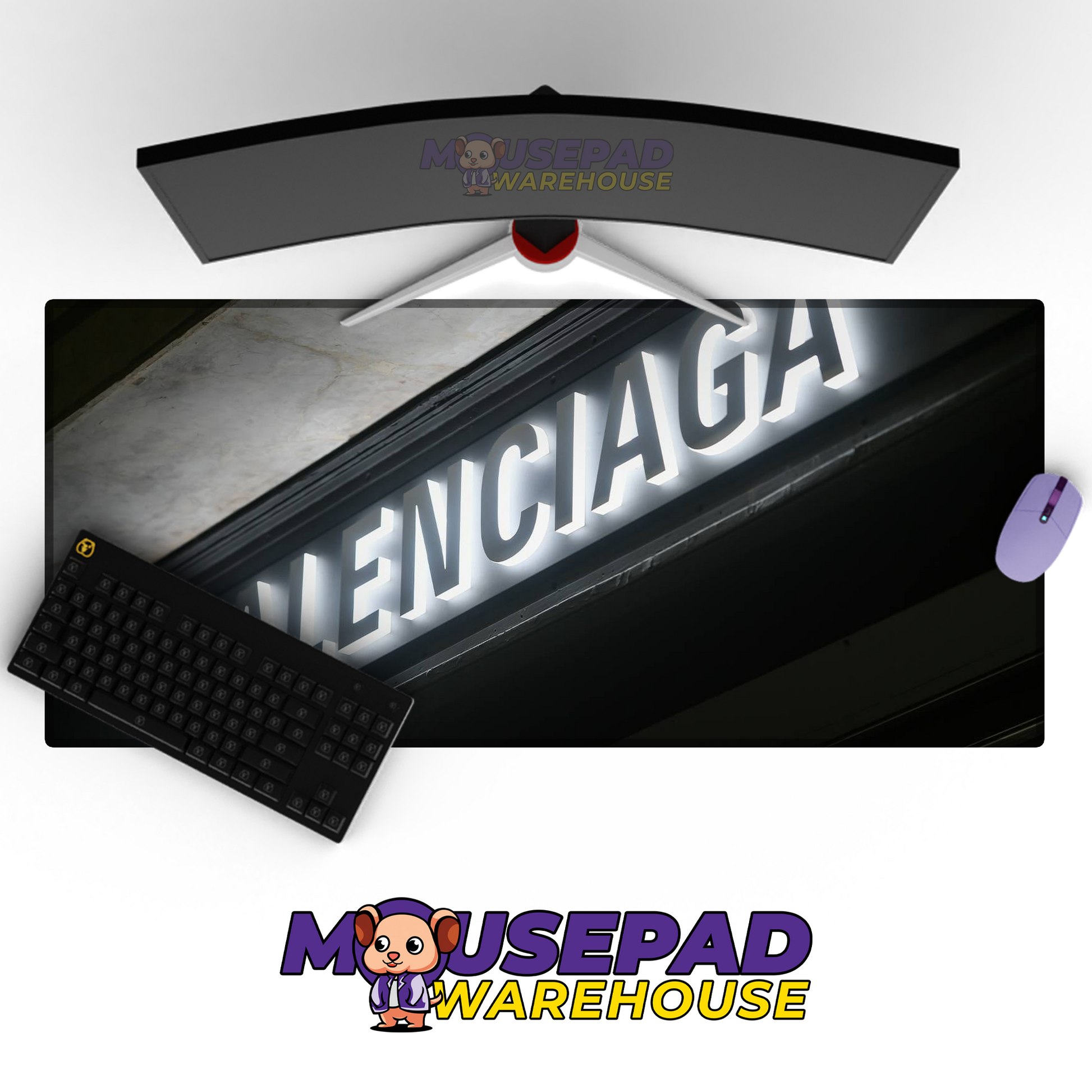 Balenciaga V15 Mousepad Mockup