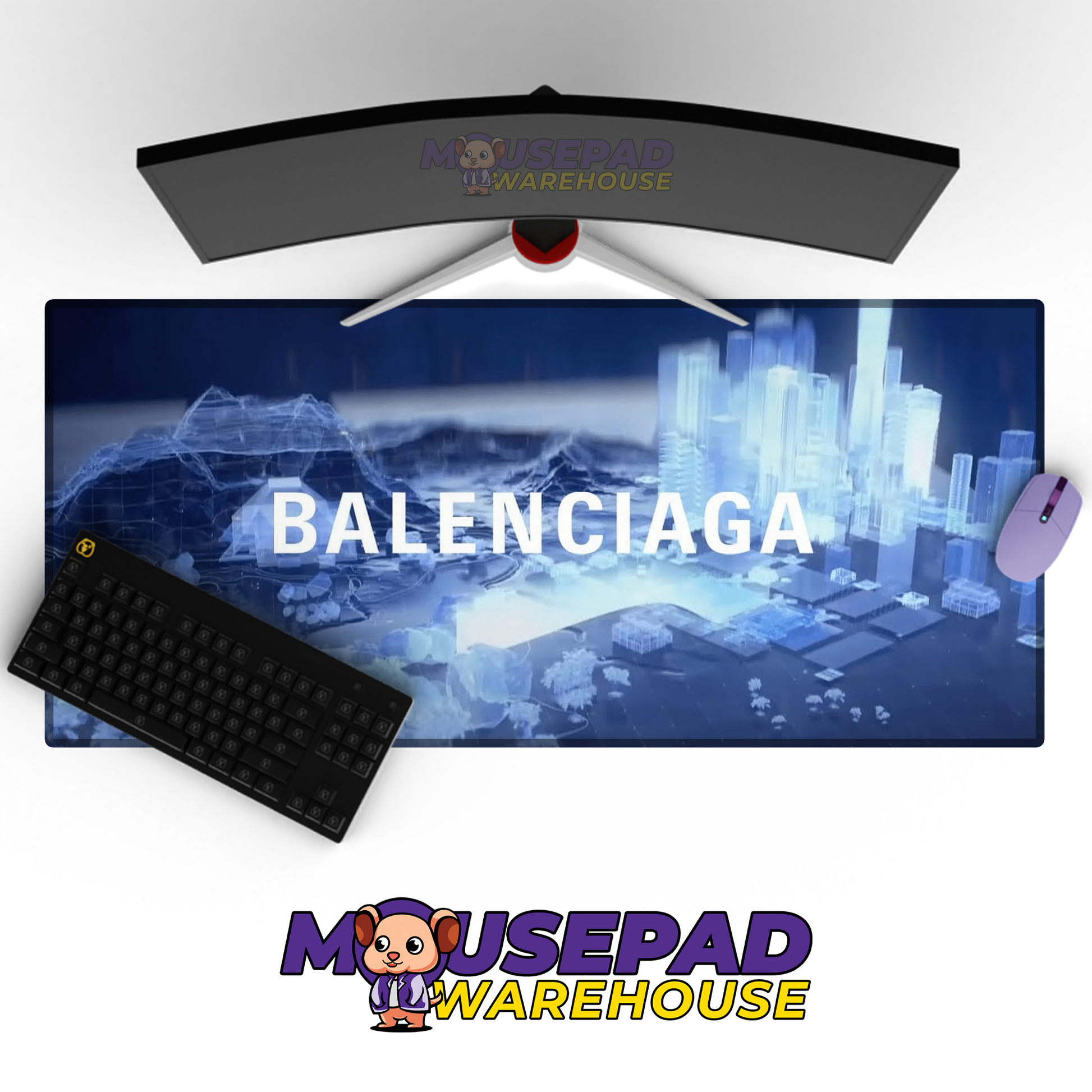 Balenciaga V16 Mousepad Mockup