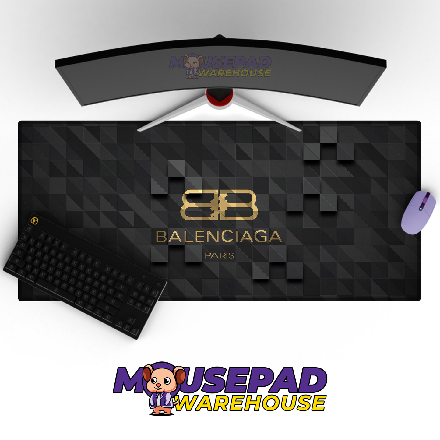 Balenciaga V17 Mousepad Mockup