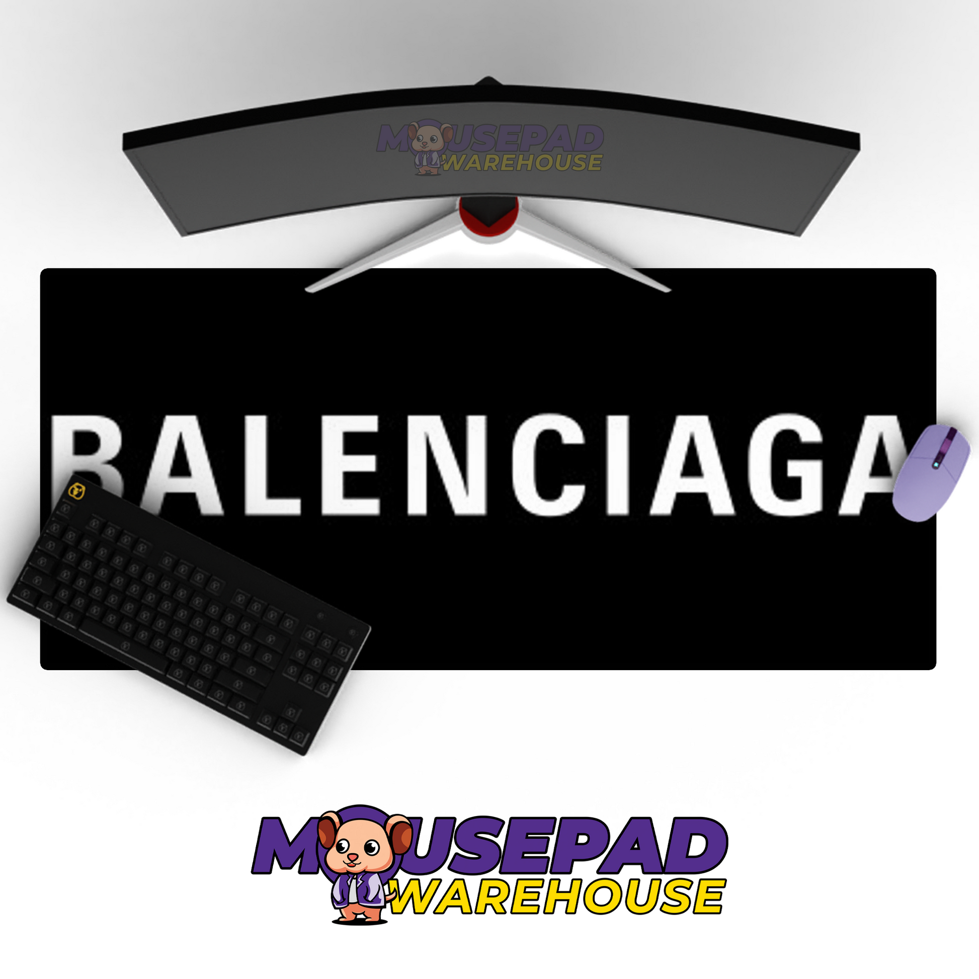 Balenciaga V1 Mousepad Mockup