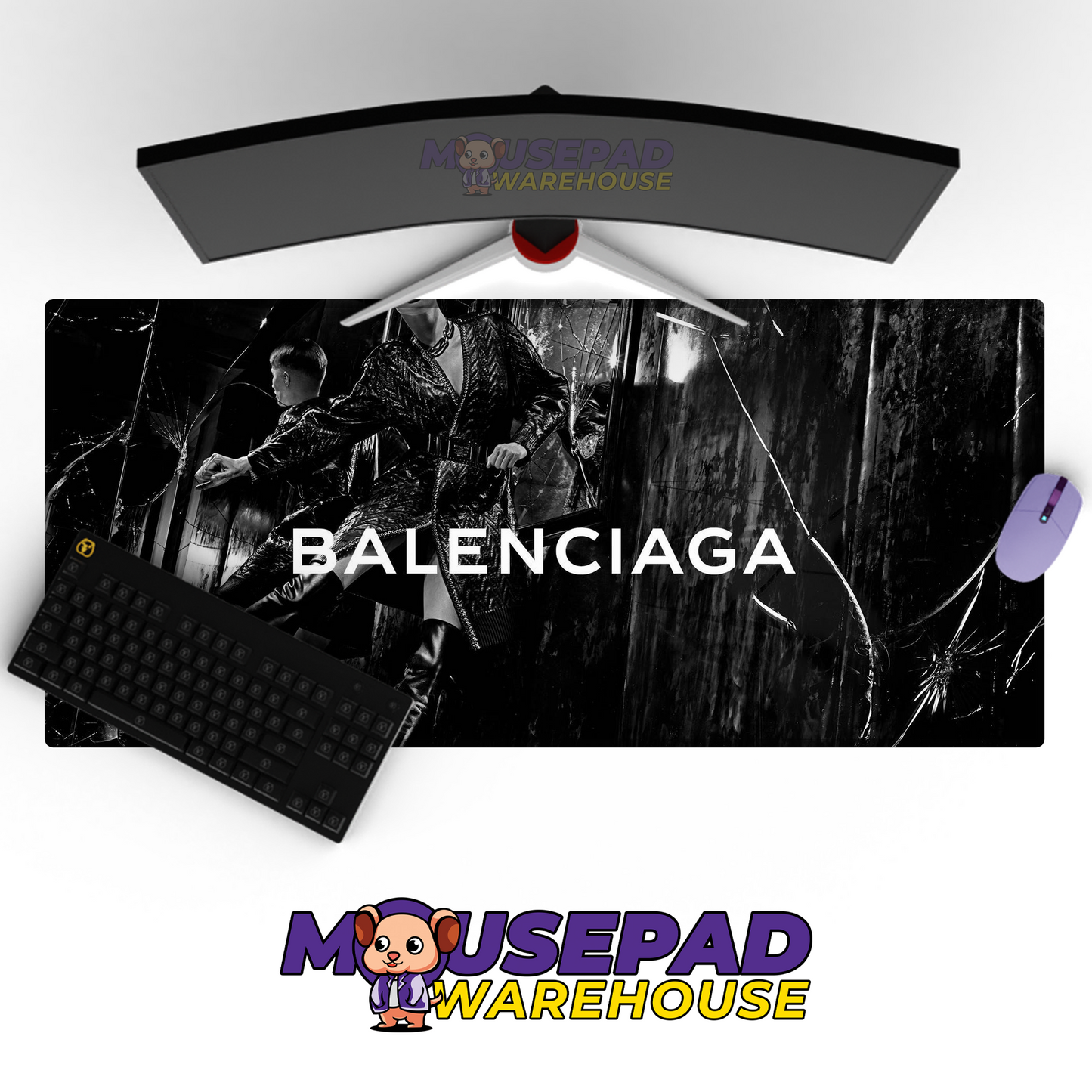 Balenciaga V6 Mousepad Mockup